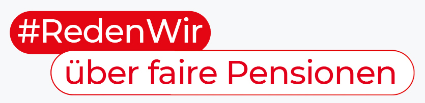 #RedenWir über faire Pensionen